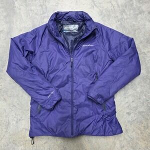 Eddie Bauer Womens First Ascent Purple Evertherm Insulated Jacket Size Medium